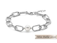 Bracciale Miluna Donna Miss Italia 2020 in Argento Perla PBR3203B - PBR3203B